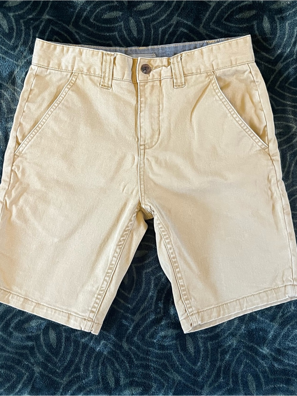 Men's Casual Beige Cotton Shorts - Charles & a Half